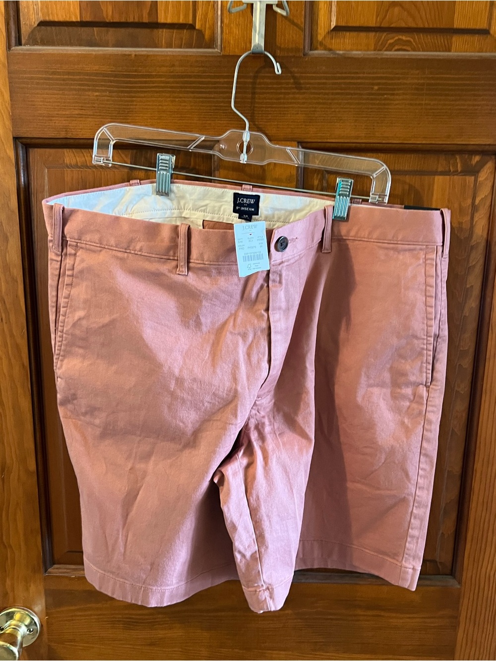 J. Crew Chino Shorts in Dusty Rose Pink